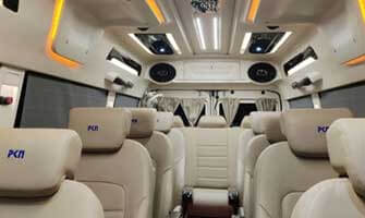 11 Seater Luxury Maharaja Tempo Traveller
